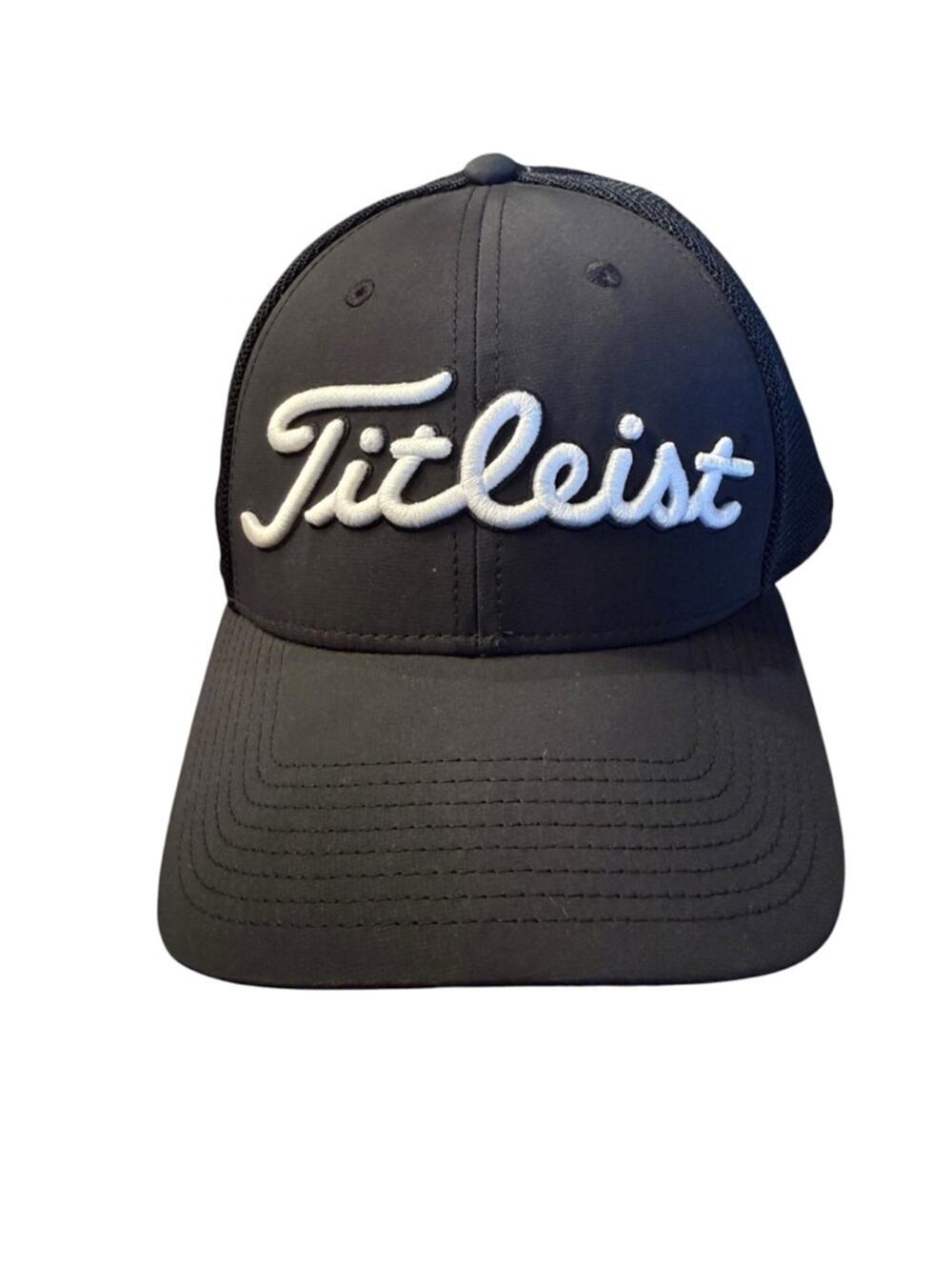 Titleist 2022 PGA Southern Hills Black Cap/Hat White Embroidered Logo L/XL